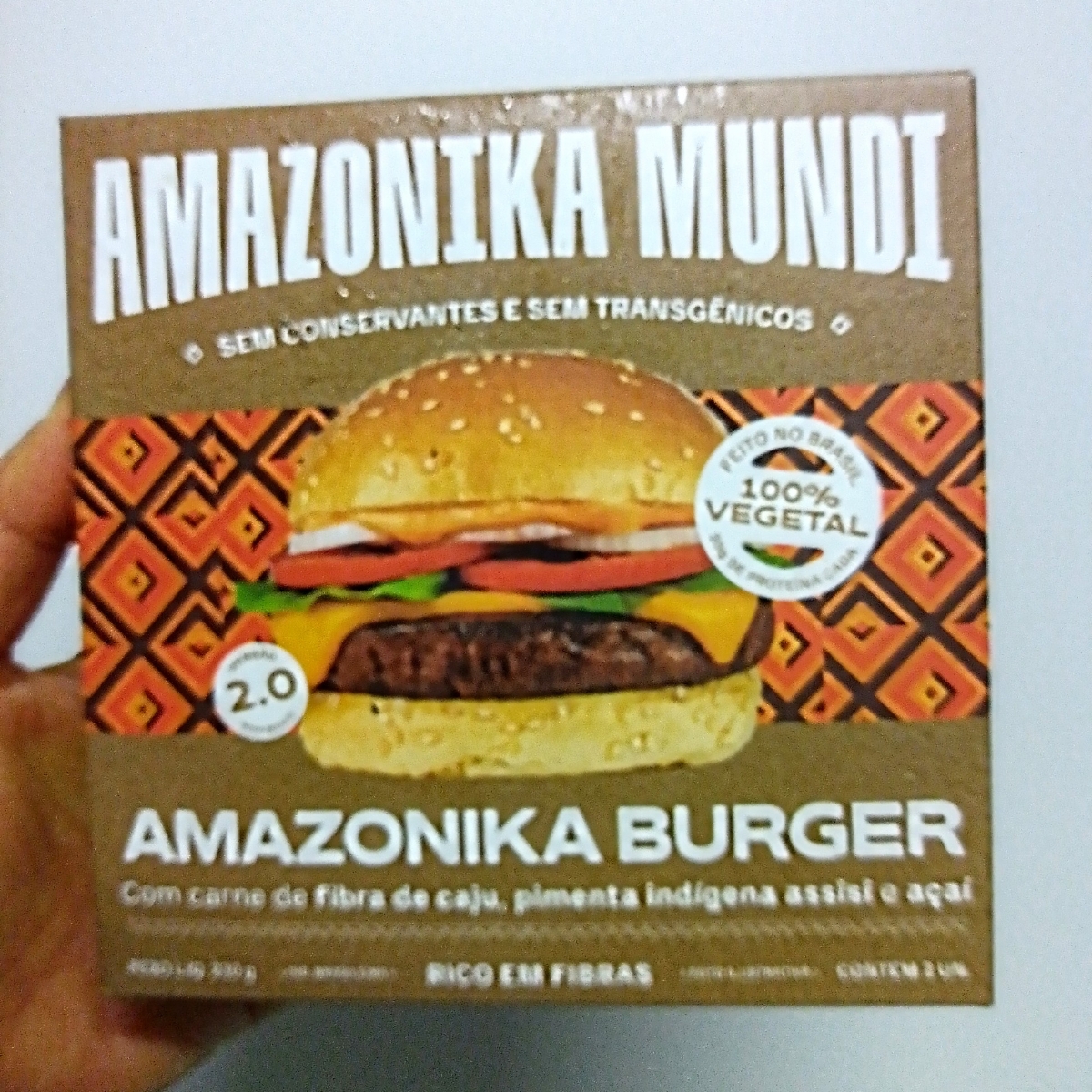 Hambúrguer de carne de caju from Amazonika mundi - Vegan Product ...