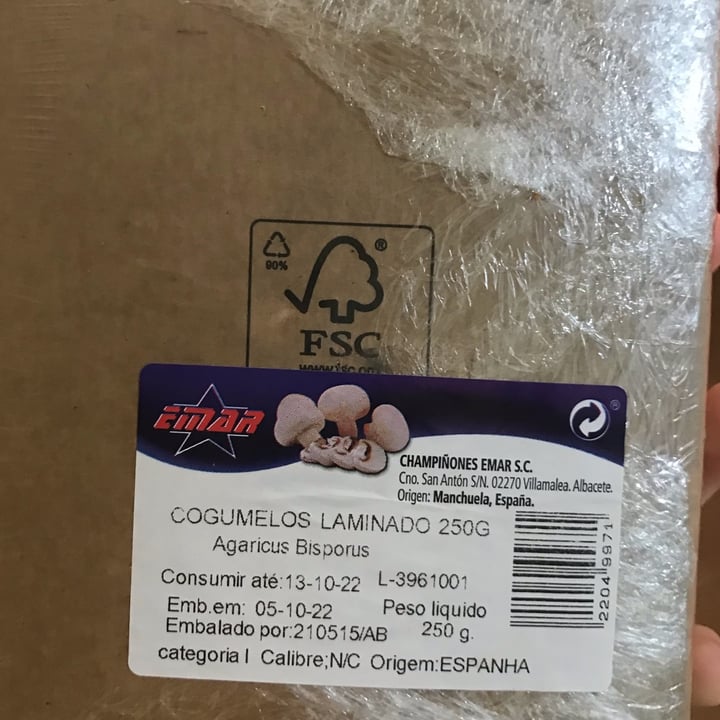 photo of Emar Cogumelos Laminados shared by @helenammd0307 on  09 Oct 2022 - review