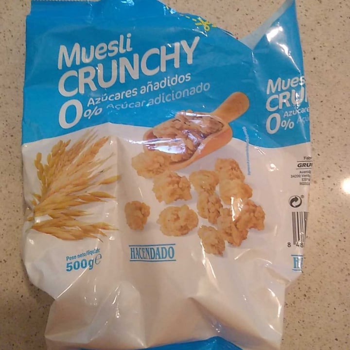 photo of Hacendado Muesli Crunchy shared by @camiguido on  06 Jul 2020 - review