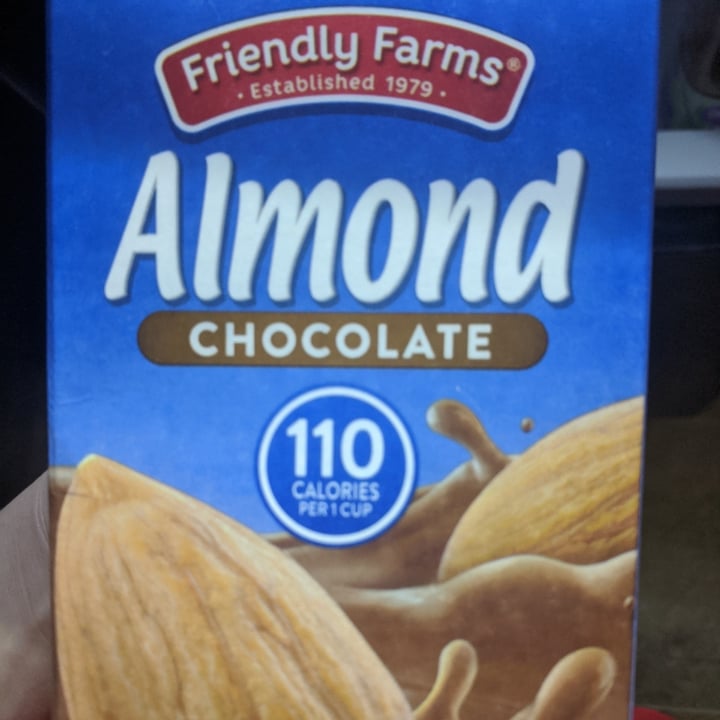 photo of Friendly Farms Chocolate Almond Milk shared by @anonvegan on  15 May 2020 - review