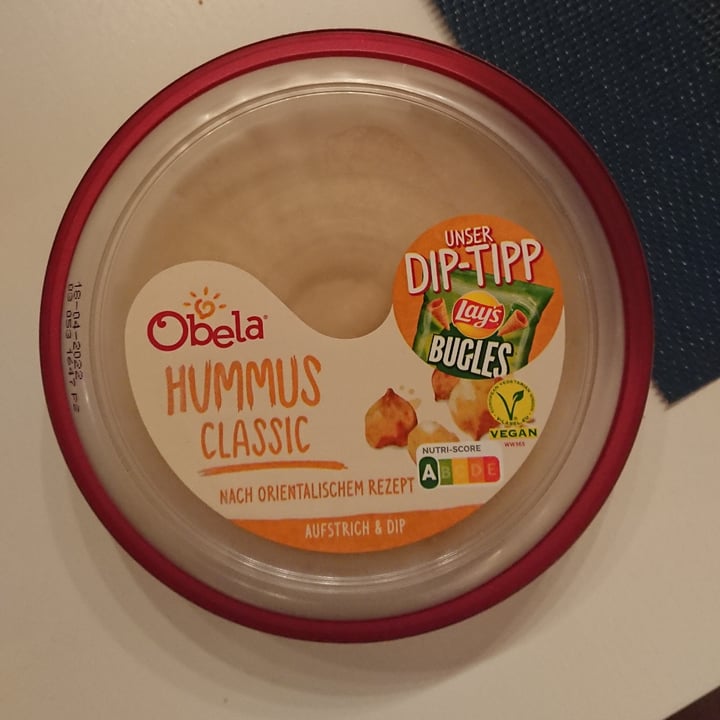 photo of Obela Hummus Clásico shared by @antonellaf on  26 Mar 2022 - review