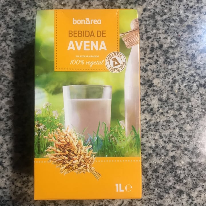 photo of BonÀrea Bebida de avena shared by @cristinasd on  29 Dec 2019 - review