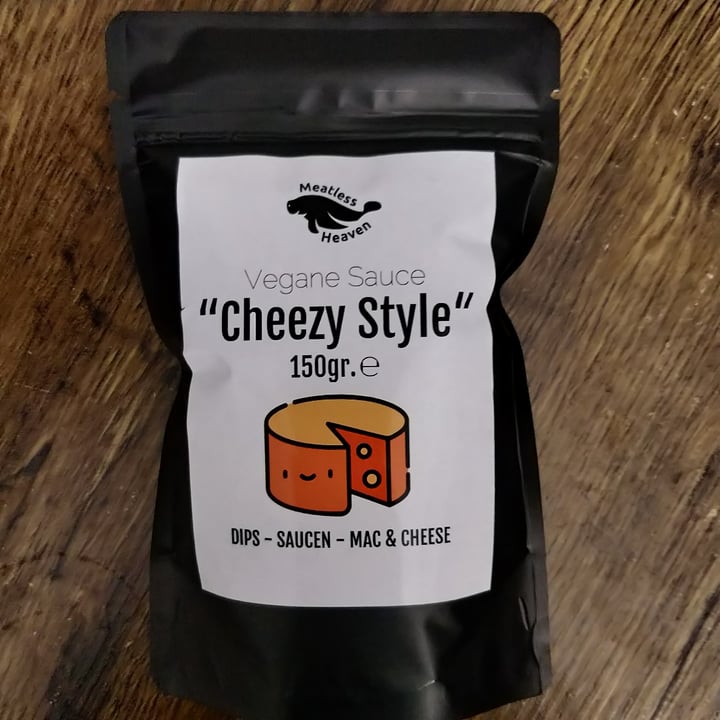 Meatless Heaven Vegane Sauce Cheezy Style Review abillion