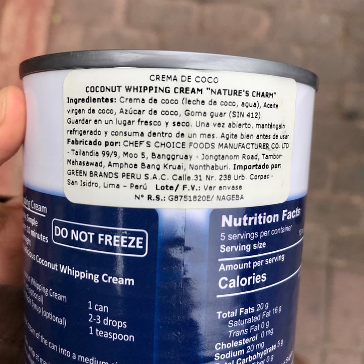 review photo of Nature's Charm Crema De Coco Nature Charm shared by @anselvegan on 21 May 2022 - review