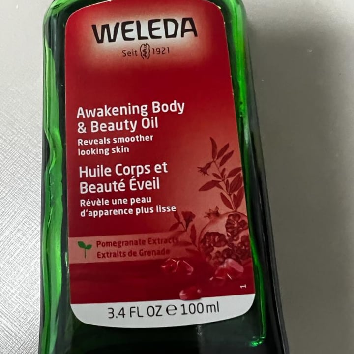 photo of Weleda Awakening Body & Beauty Oil shared by @jucaixeta on  11 May 2022 - review