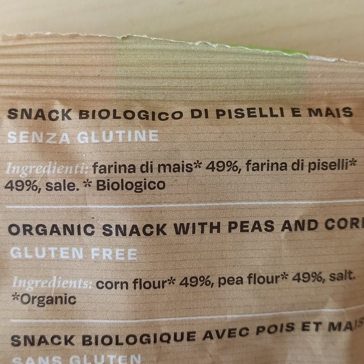 photo of Snack Italy Snack Con Farina Di Piselli shared by @rominamia on  02 Jun 2022 - review