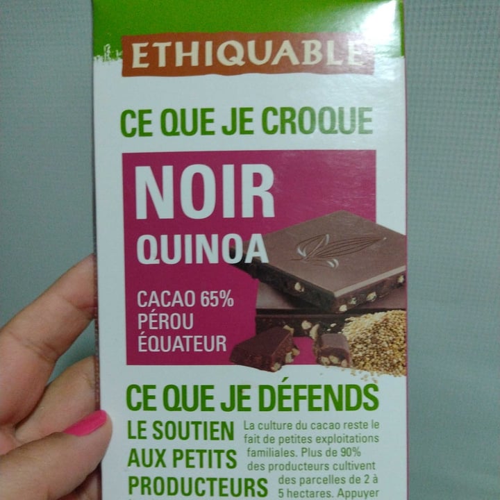 photo of Ethiquable noir quinoa shared by @fercorrea on  06 Jul 2022 - review