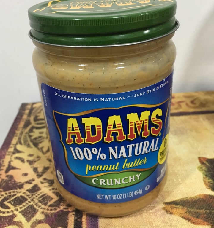 photo of Adams Natural Crunchy Peanut Butter - Unsalted shared by @erl on  04 May 2020 - review