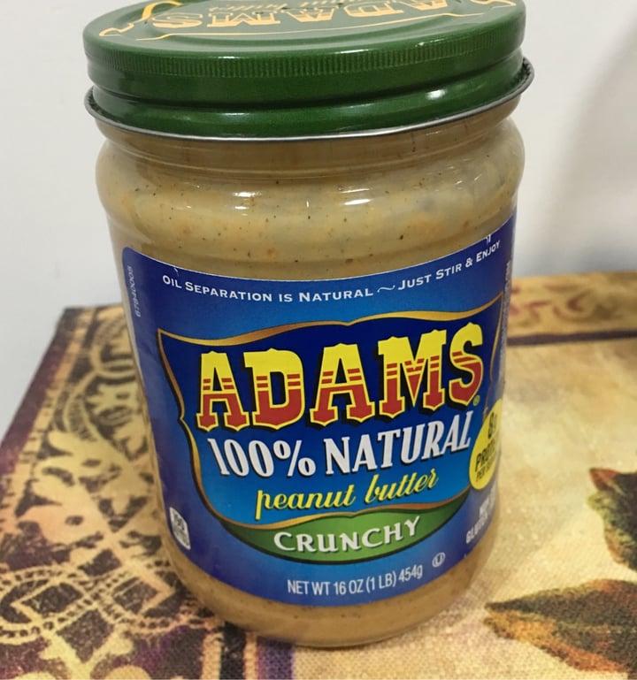 review photo of Adams Natural Crunchy Peanut Butter - Unsalted shared by @erl on 04 May 2020 - review