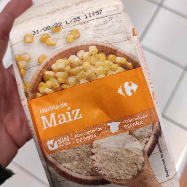 photo of Carrefour Harina de maíz shared by @sanm on  28 Oct 2021 - review