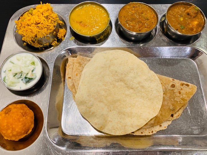 photo of Udipi Ganesh Vilas Restaurant North Indian Set shared by @daveyata on  14 Dec 2019 - review