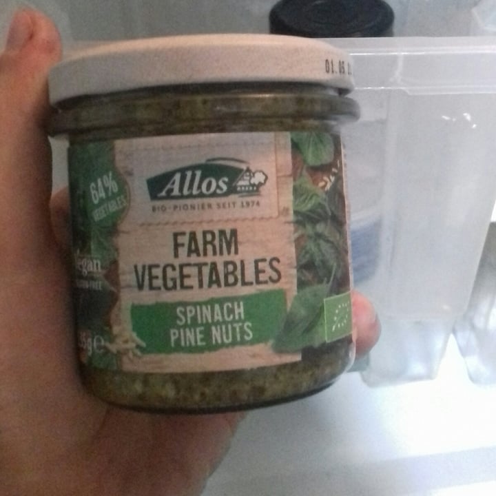 review photo of Allos Farm Vegetables - Spinach Pine Nuts shared by @esquizofredy on 26 Dec 2020 - review