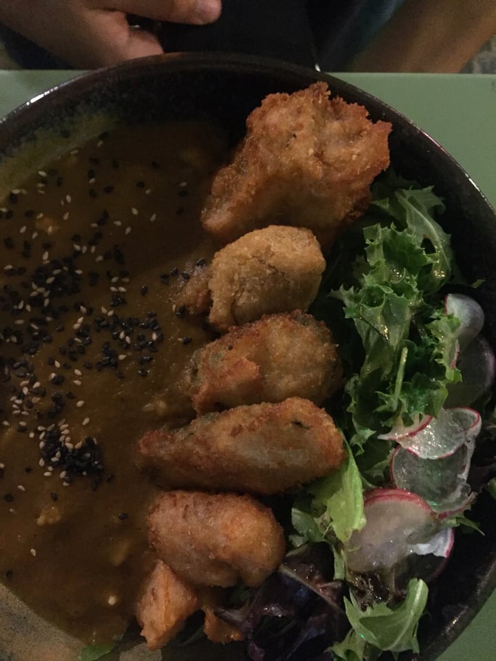 photo of The Green Affair Curry rice with tempura vegetables shared by @csantos on  29 Aug 2019 - review