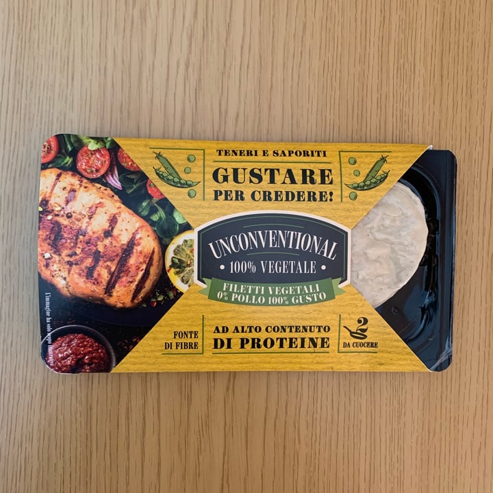 review photo of Unconventional Filetti Vegetali 0% Pollo 100% Gusto - Plant Based Fillet shared by @elisagiarola on 22 Mar 2022 - review