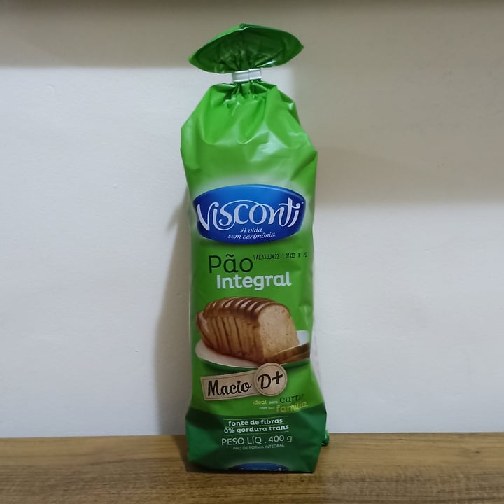 photo of Visconti Pão de Forma Integral shared by @adrianakaliny on  24 May 2022 - review