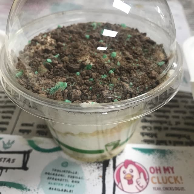 Photo of the dish “Peppermint Crisp Tart”