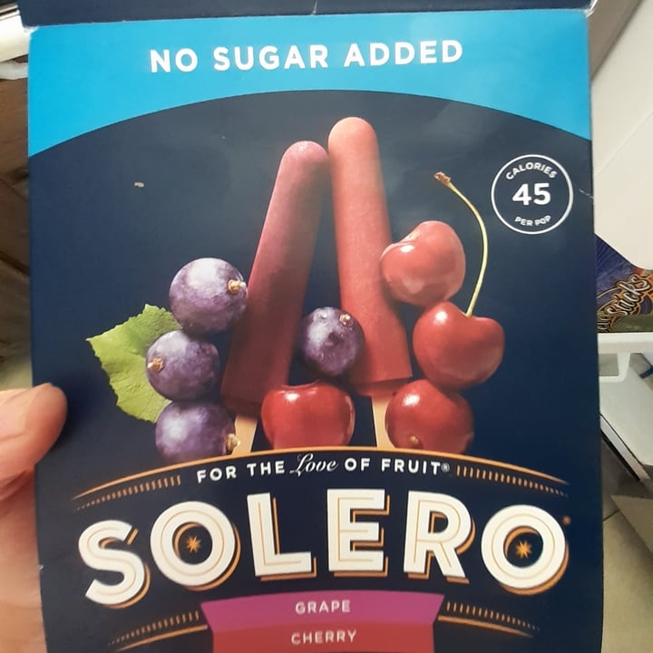 review photo of Solero Paletas de cereza y uvas shared by @fabiolabelmares on 15 Jul 2020 - review