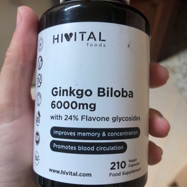 review photo of Hivital gingko biloba 6000 mg shared by @marinamellado on 16 Nov 2022 - review