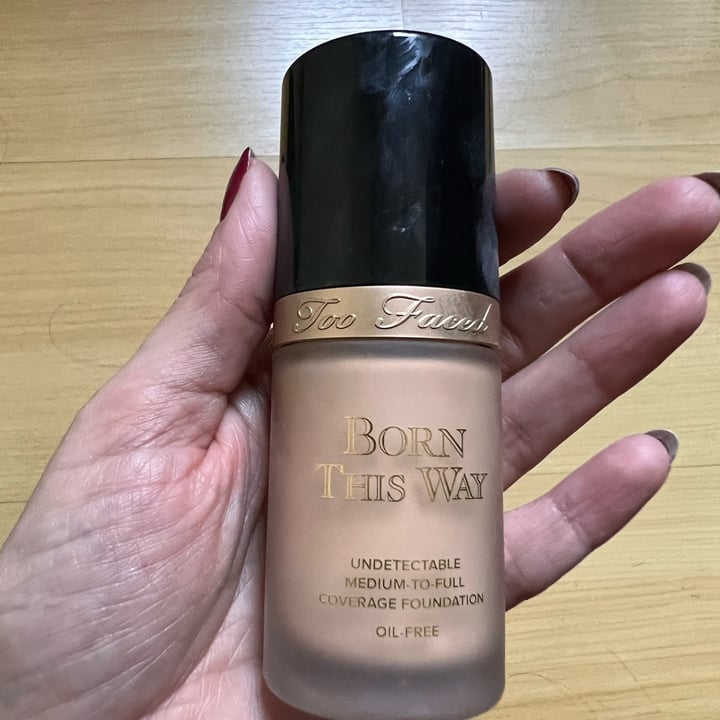 photo of Too Faced Born This Way Foundation shared by @julianamda2107 on  01 May 2022 - review
