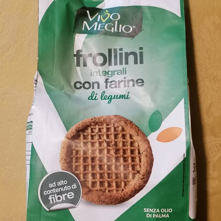 photo of Vivo Meglio Frollini integrali con farine di Legumi shared by @aury1992 on  30 Sep 2022 - review