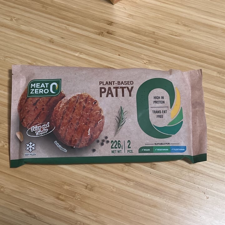 photo of Meat Zero Plant-Based Patty shared by @eco-esti on  24 Oct 2022 - review