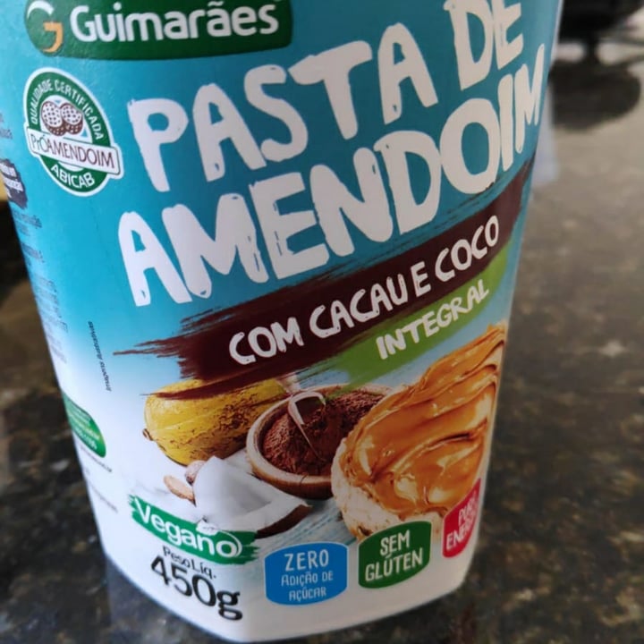 photo of Guimarães Pasta De Amendoim Com Cacau E Coco shared by @sirla on  07 Apr 2022 - review