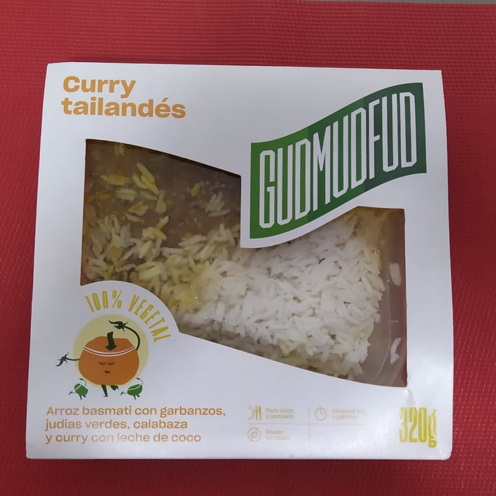 photo of Gudmudfud Curry tailandés shared by @vegan-ana on  25 Jul 2021 - review