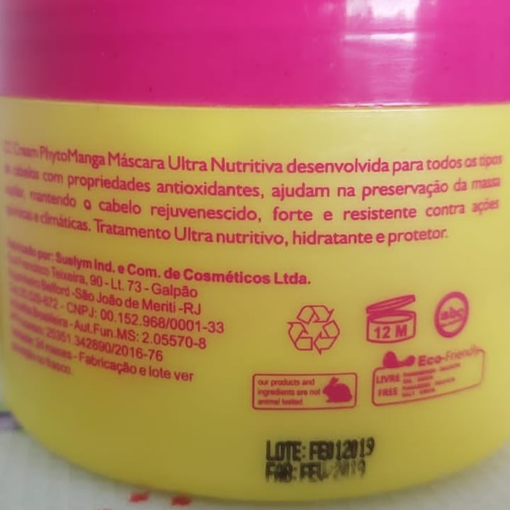 review photo of Widi Care WidiCare PhytoManga - Máscara ultra nutritiva shared by @evenilton on 09 May 2022 - review