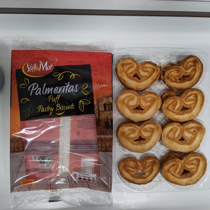 photo of Sol & Mar Palmeritas Puff Pastry Biscuits shared by @marcinzalu on  17 Apr 2021 - review