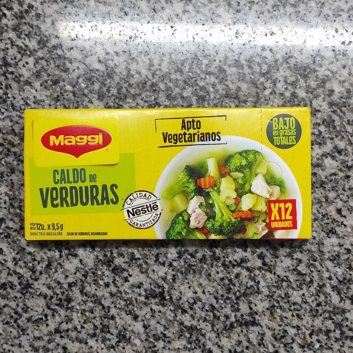 photo of Maggi Bouillon Légumes shared by @vegtips on  21 Nov 2021 - review