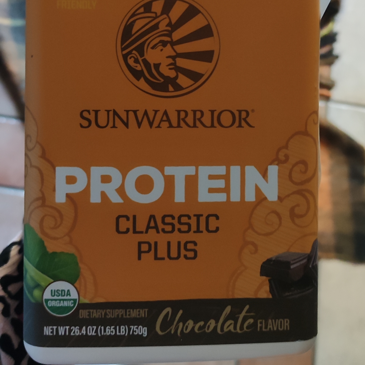 Sunwarrior Classic PLUS Protein Chocolate -- 13.2 Oz - View #11