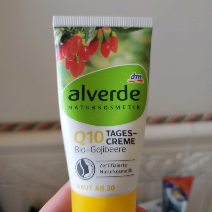 photo of Alverde Naturkosmetik Q10 Tages Creme shared by @chiaradi on  01 Apr 2022 - review