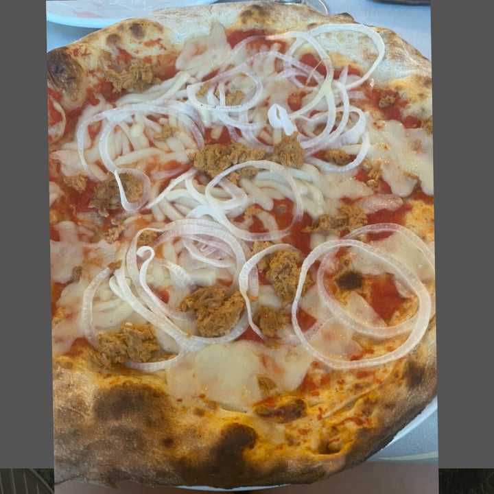photo of Il Papiro Pizza Con Mozzarisella, tonno Veg e cipolla shared by @laurettatrc on  14 Jun 2022 - review