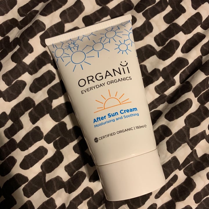 review photo of ORGANii After Sun Cream shared by @elisabetta-vaggie on 12 Nov 2020 - review