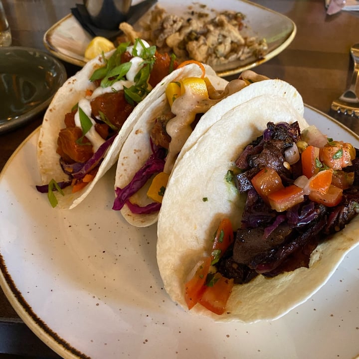 photo of Vegan Street Taco Sampler shared by @nathlena19 on  08 Jun 2022 - review