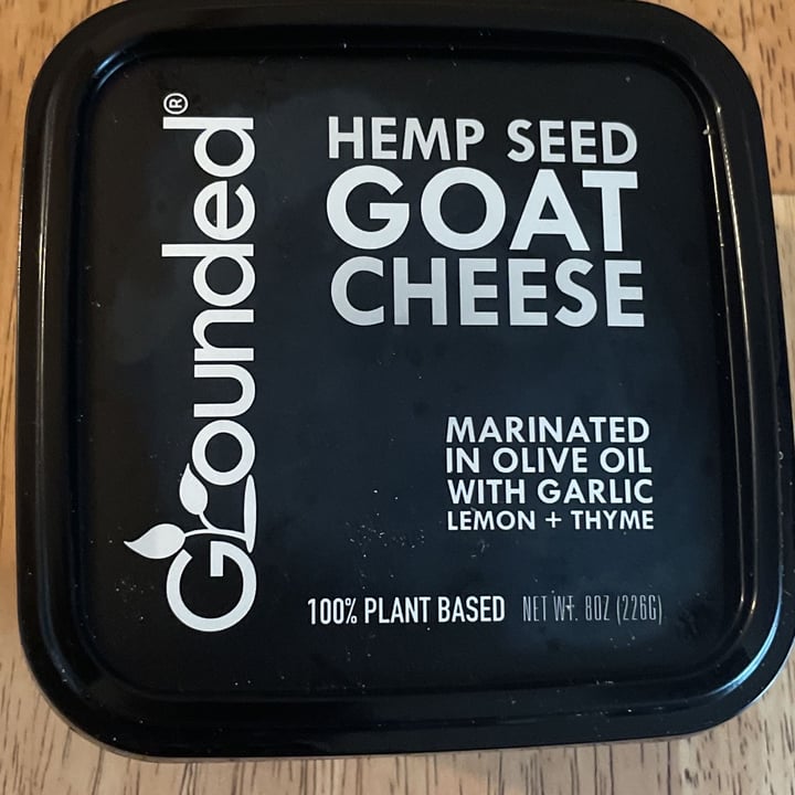 photo of Grounded Hemp Seed Goat Cheese Garlic Lemon & Thyme shared by @mol on  18 Aug 2022 - review