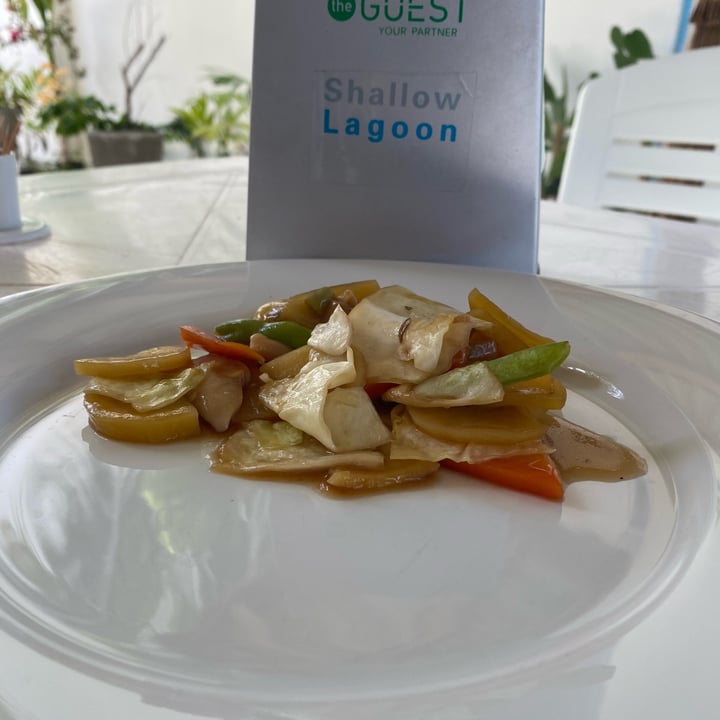 photo of Shallow Lagoon Restaurant Vegetable chopsuey shared by @marionayogacadaques on  04 Feb 2022 - review