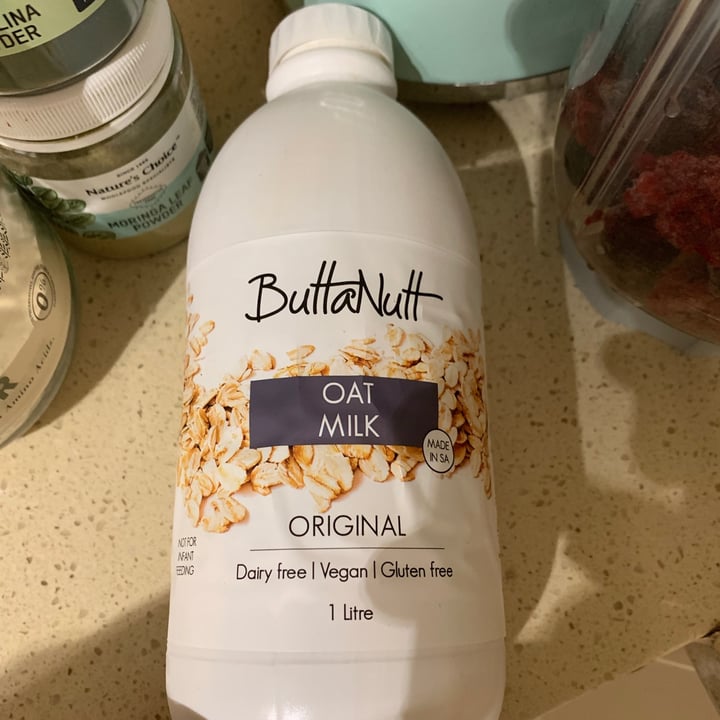 photo of ButtaNutt Oat Milk shared by @nokukhanyazungu on  26 Jun 2021 - review