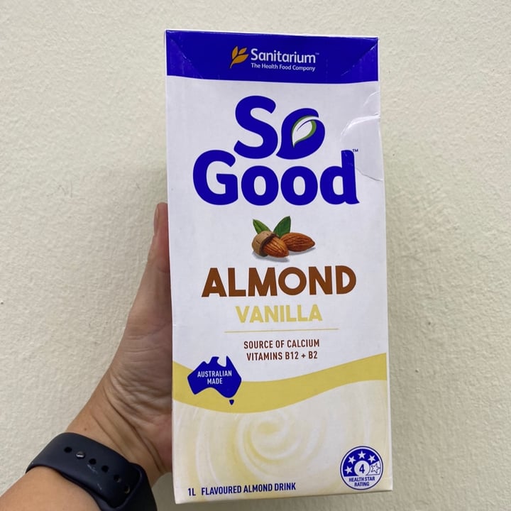 photo of So Good Almond Vanilla Milk shared by @piggy-egg on  24 Jul 2022 - review