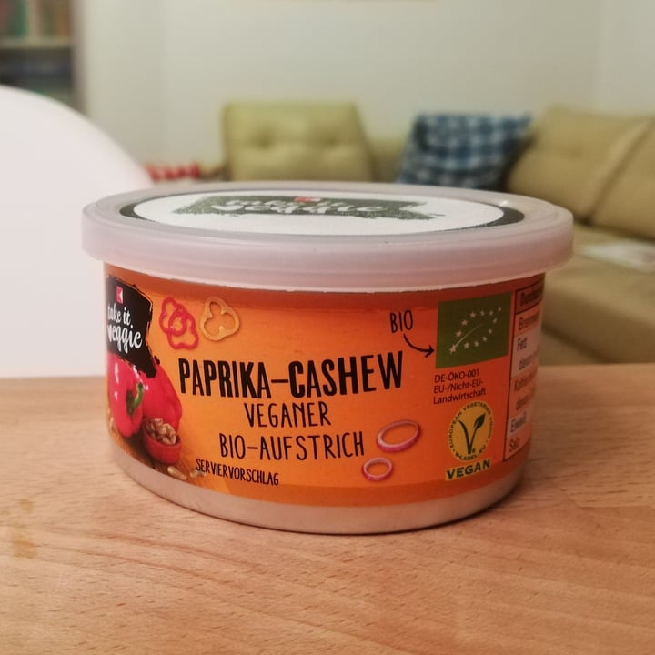 photo of Kaufland Take it Veggie Paprika-Cashew Spread shared by @monstera on  03 Apr 2021 - review