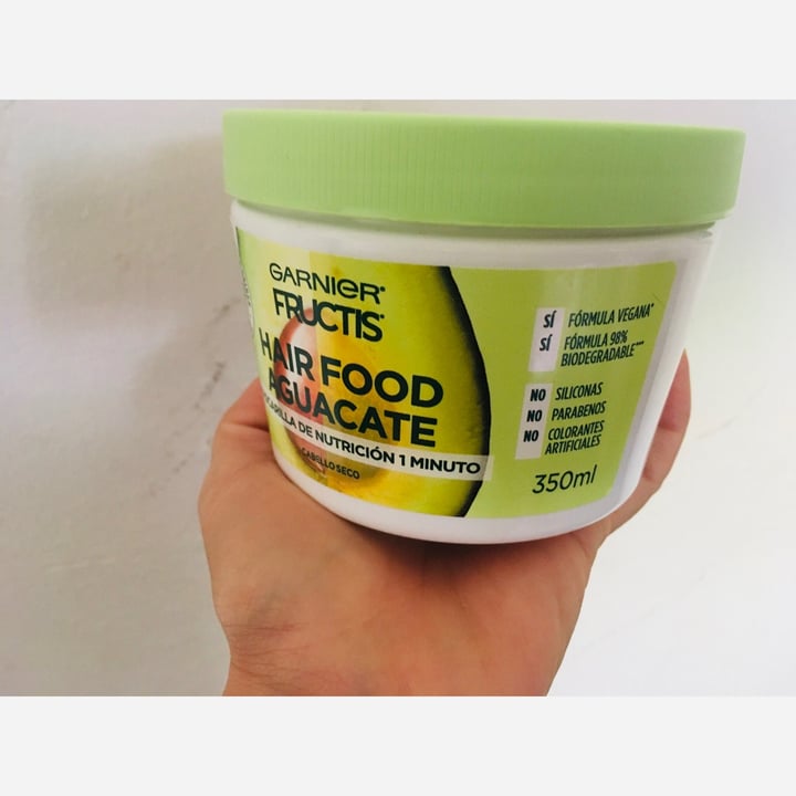 photo of Garnier Hair Food Aguacate Mascarilla de Nutrición shared by @alinemelanie on  08 Oct 2020 - review