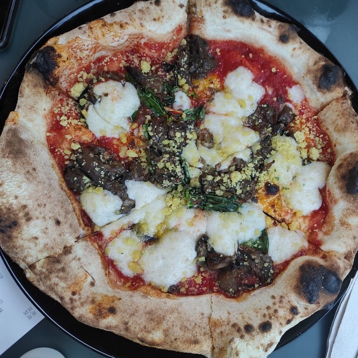 photo of Parco Romano Biodistretto Castelli Romani pizza parmigiana veg shared by @silvia3 on  04 Aug 2022 - review