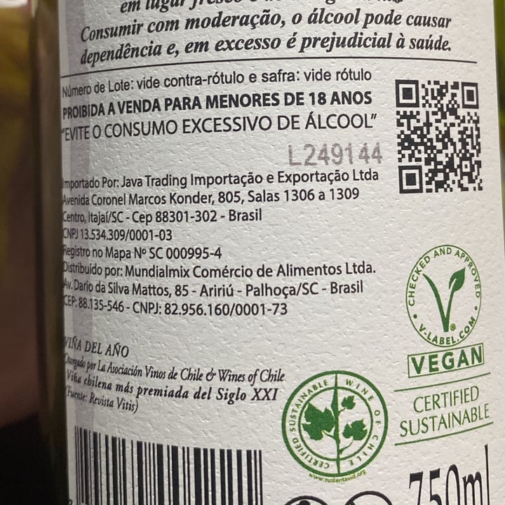 photo of Doña dominga vinho shared by @thayspereira on  12 Jun 2022 - review