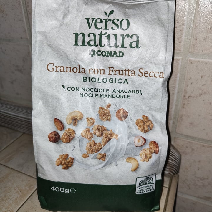 photo of Conad Verso Natura Granola con frutta secca shared by @valemau on  23 Nov 2022 - review