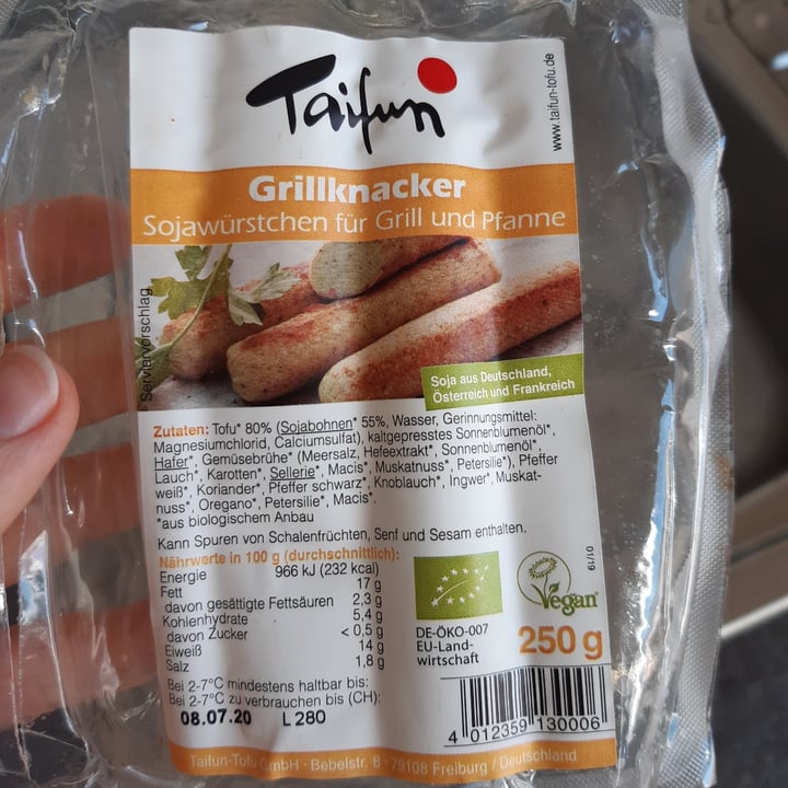 review photo of Taifun Grillknacker shared by @aelfchen on 06 Jun 2020 - review