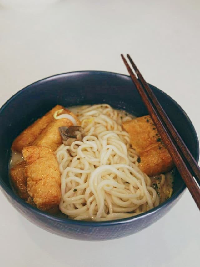 Foto do prato “La Mian Laksa”