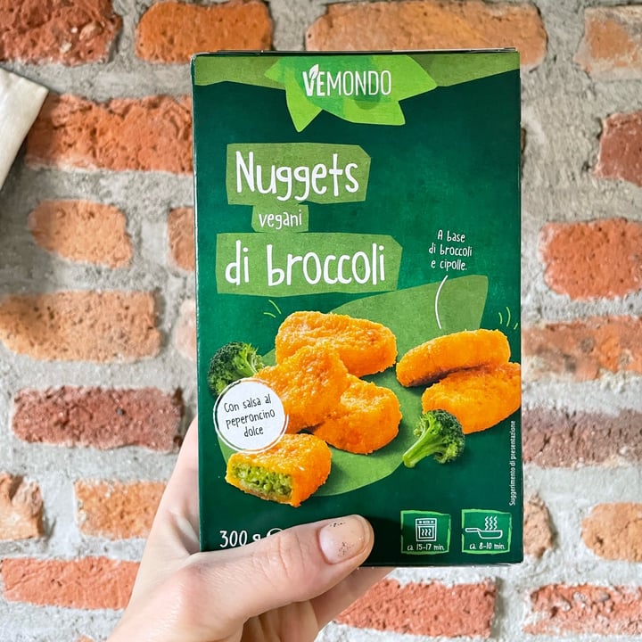 photo of Vemondo Nuggets Vegani di Broccoli shared by @vegandrina on  05 May 2022 - review