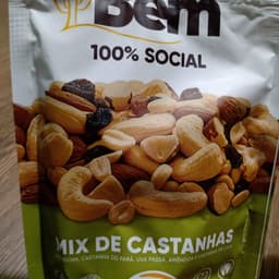 mix de castanhas