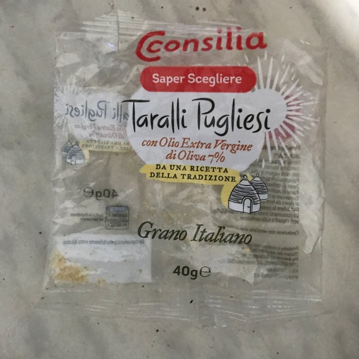 photo of Consilia Taralli pugliesi con olio extravergine di oliva shared by @chefcirmolo on  30 Jun 2022 - review