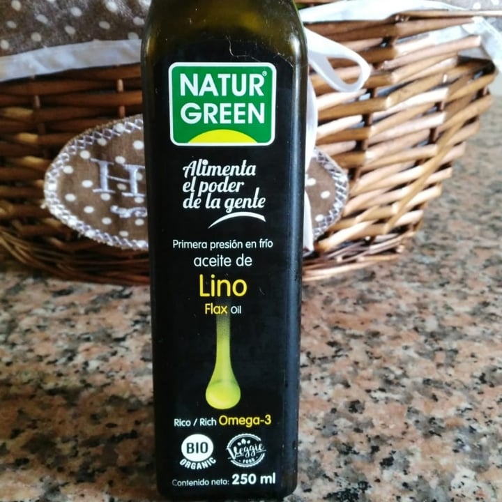 photo of NATUR GREEN Aceite de lino shared by @vegfem on  26 Sep 2020 - review